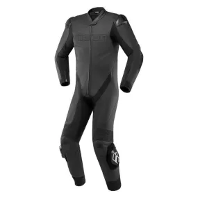 Icon Hypersport Motorcycle Racing Leather Suit