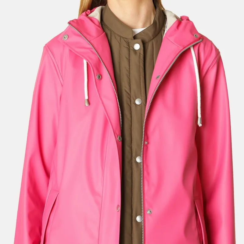 Ilse Jacobsen Rain Jacket - Magenta