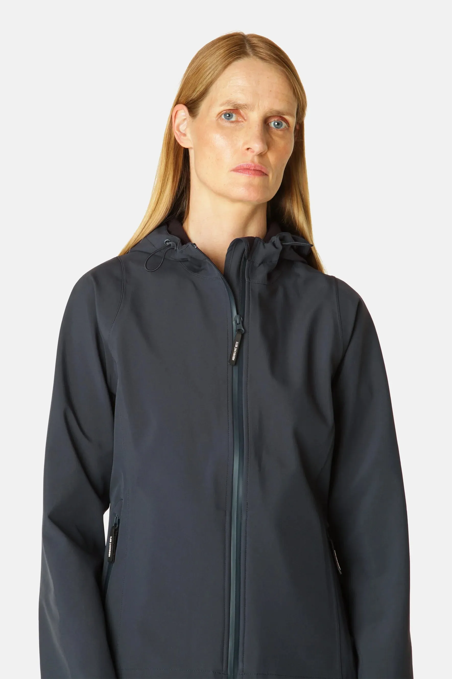 Ilse Jacobsen Short Rain Jacket - Dark Indigo