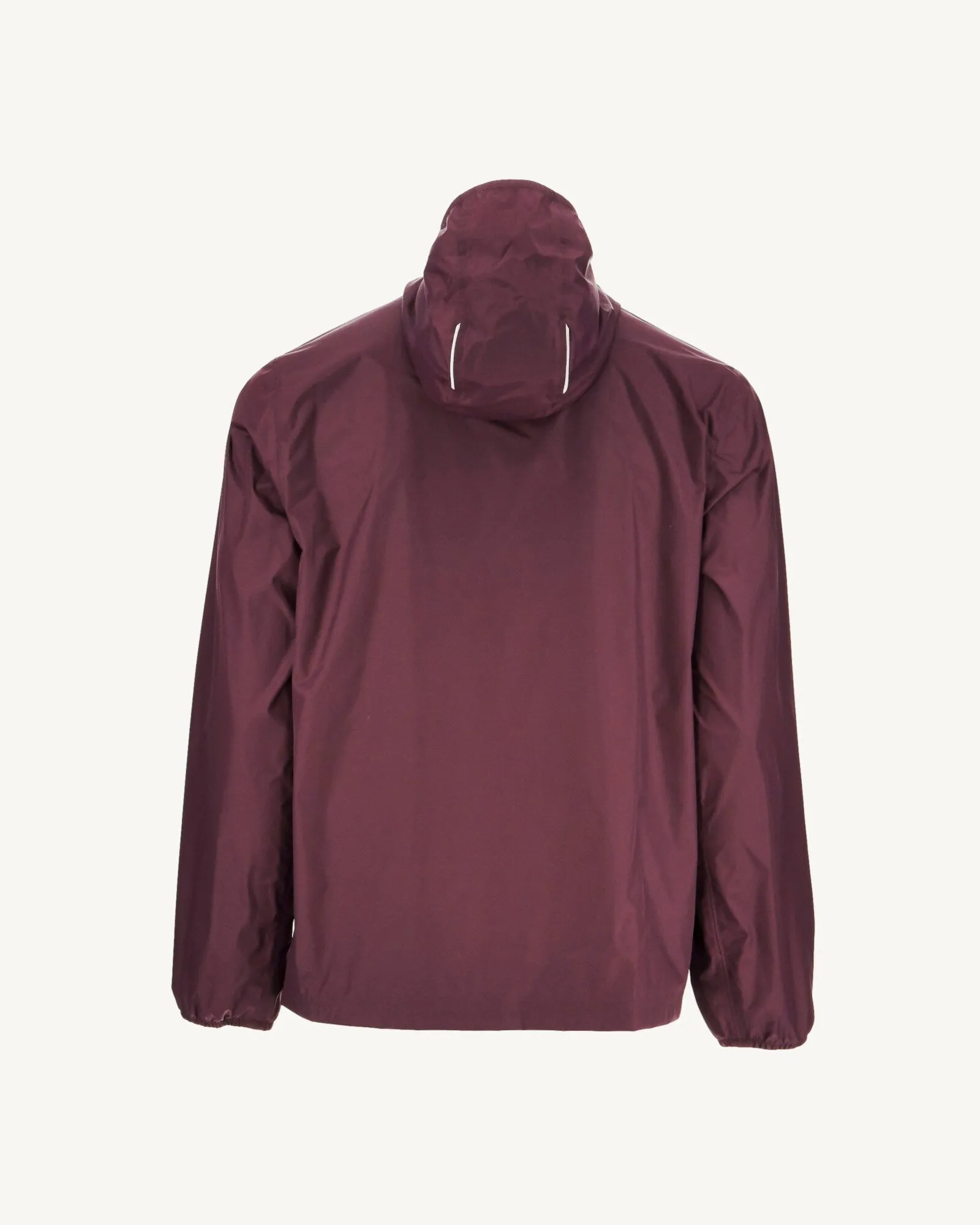 Imperméable à capuche paquetable Aubergine Manille