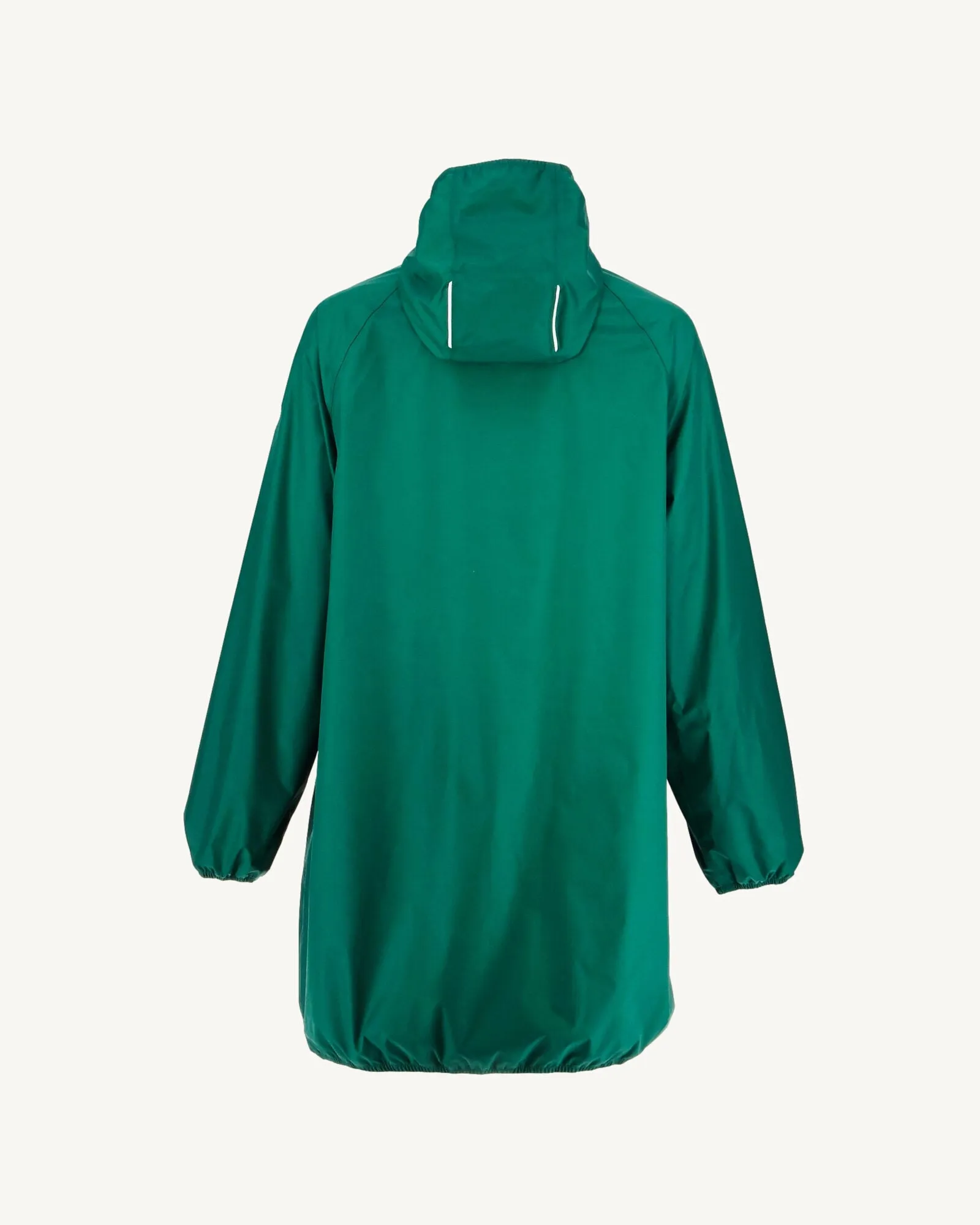 Imperméable long à capuche paquetable Vert foncé Copenhagen