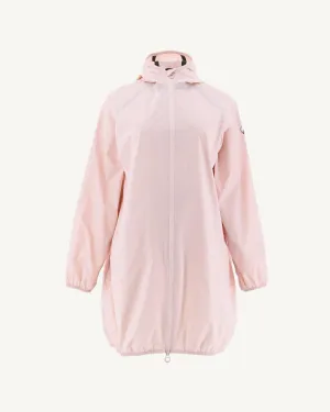 Imperméable long à capuche Rose clair Copenhagen