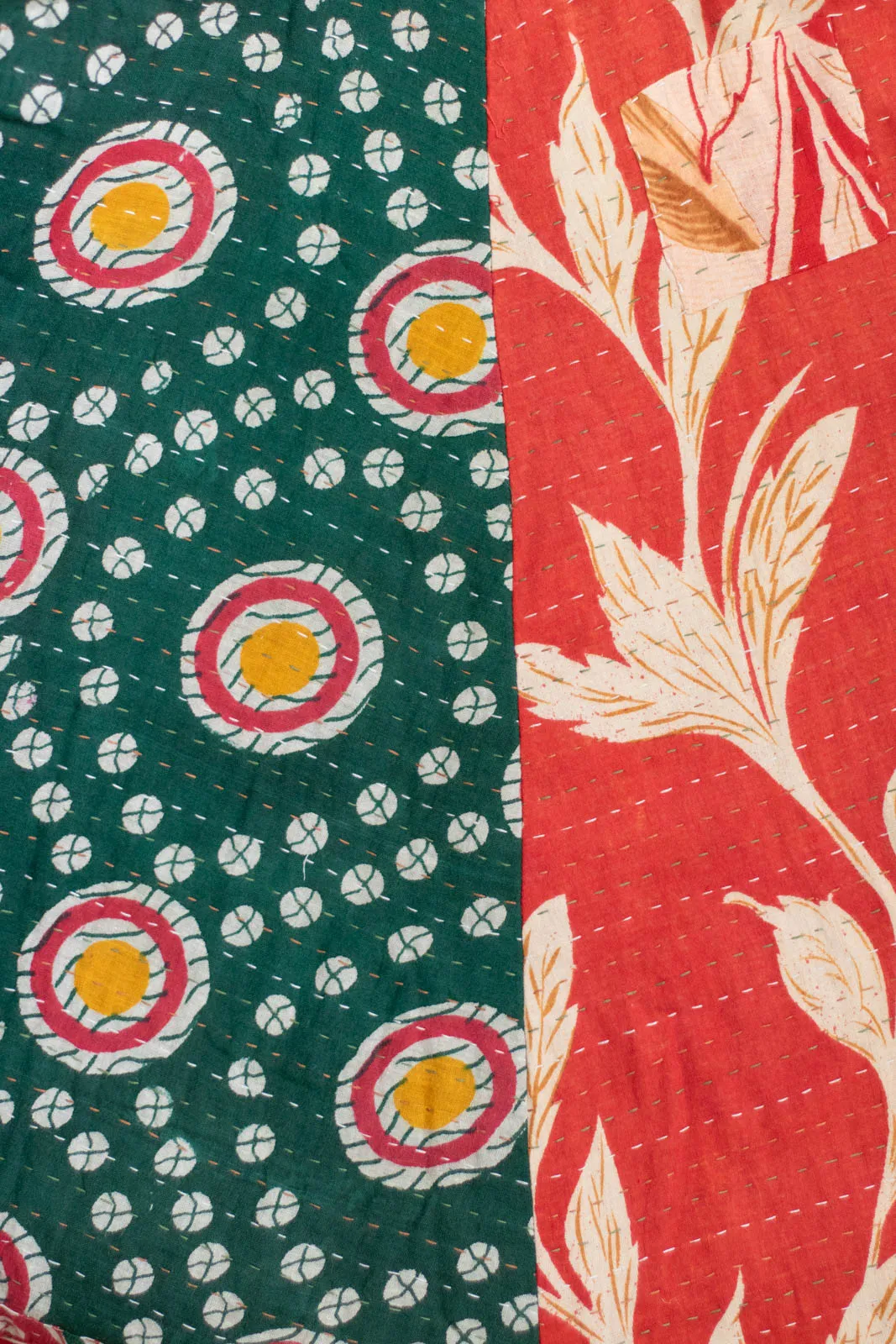 Kantha Christmas Tree Skirt No. 9