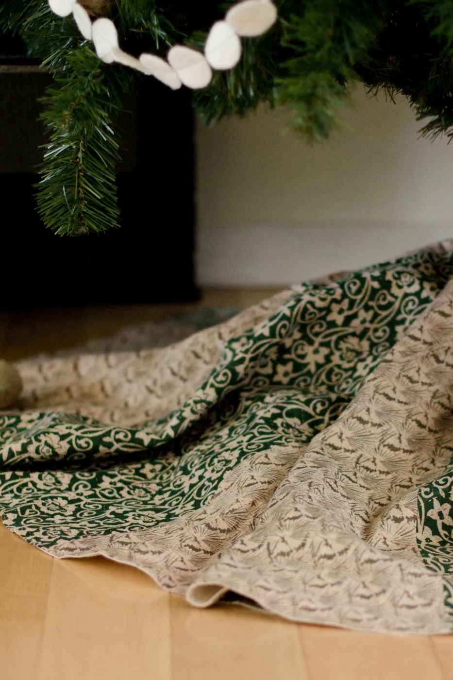 Kantha Christmas Tree Skirt No. 9