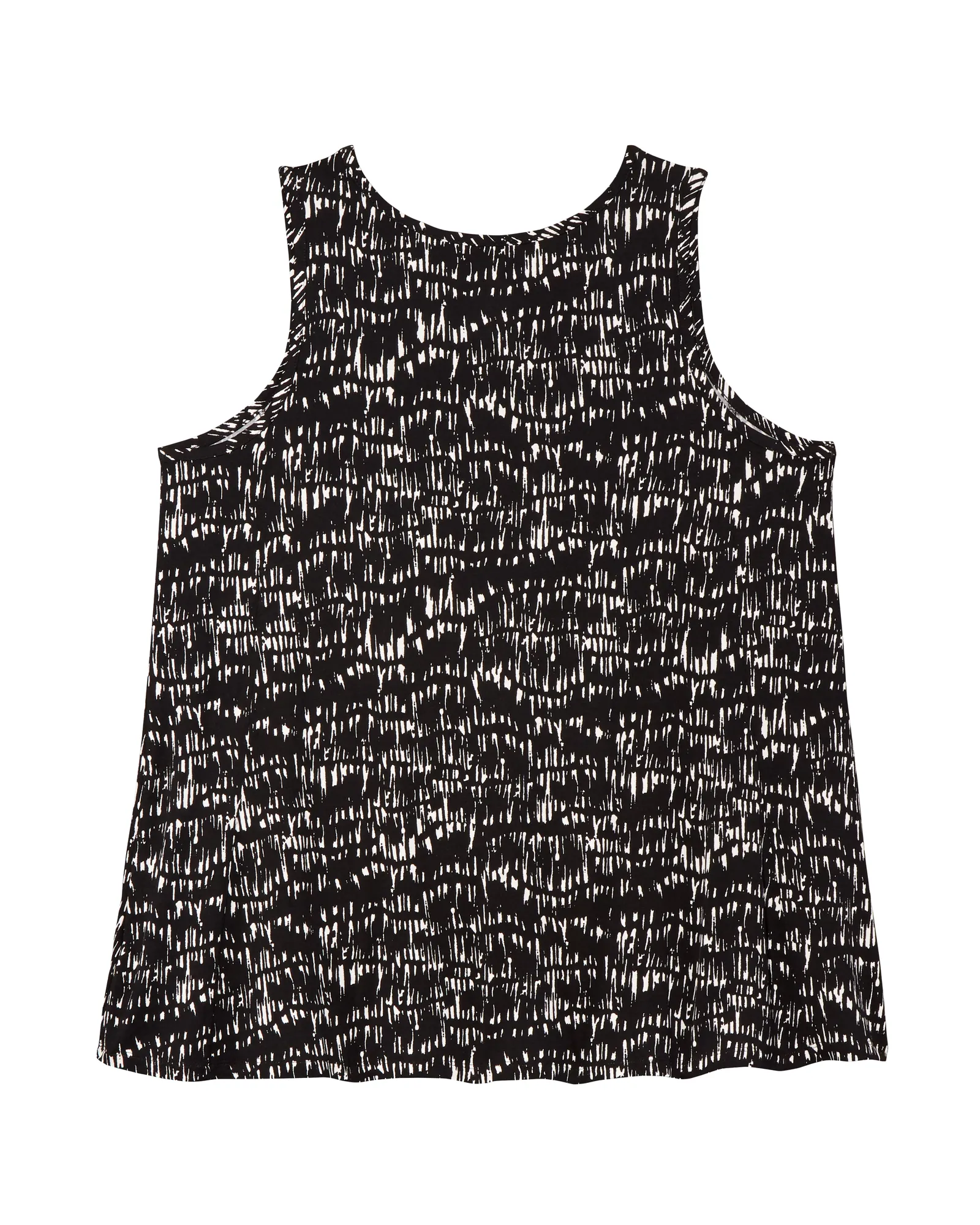 Kennedy Knit Tank | Black / White