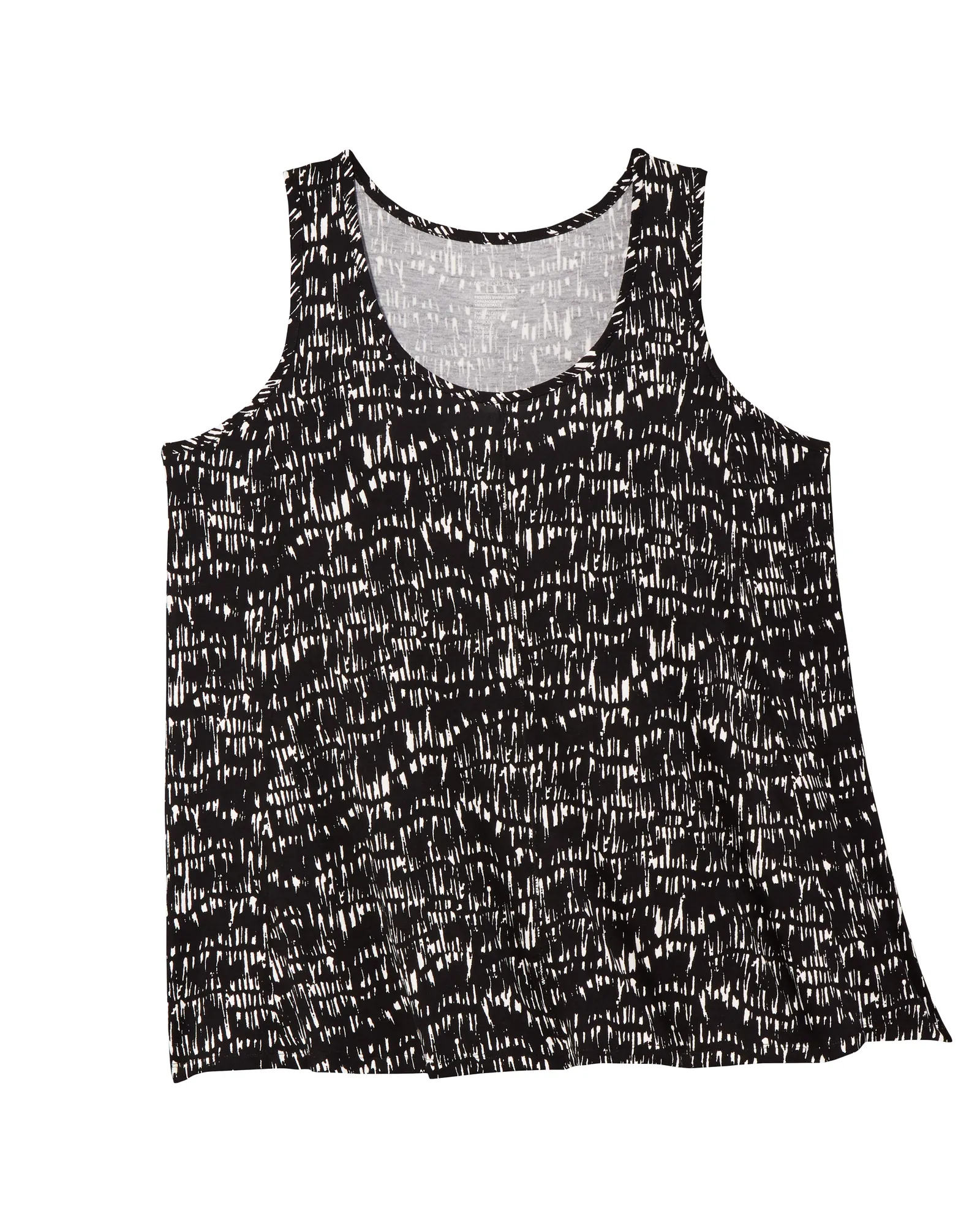 Kennedy Knit Tank | Black / White