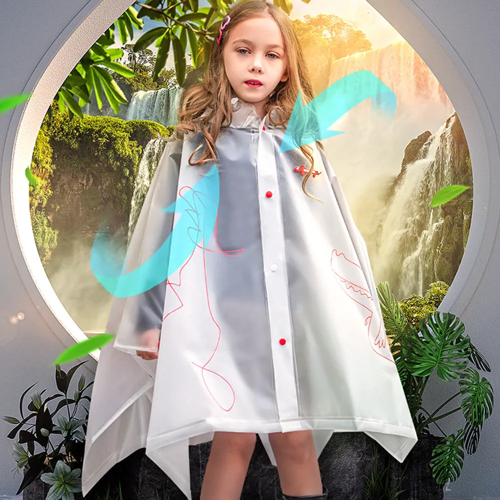 Kid’s Translucent Raincoat UPF 50 