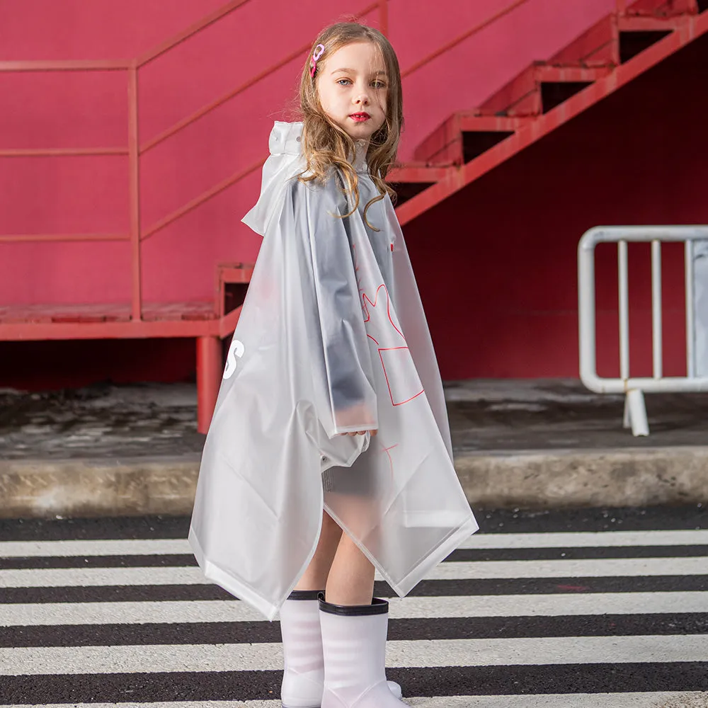 Kid’s Translucent Raincoat UPF 50 