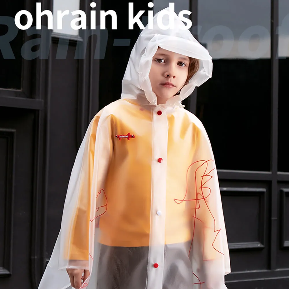 Kid’s Translucent Raincoat UPF 50 