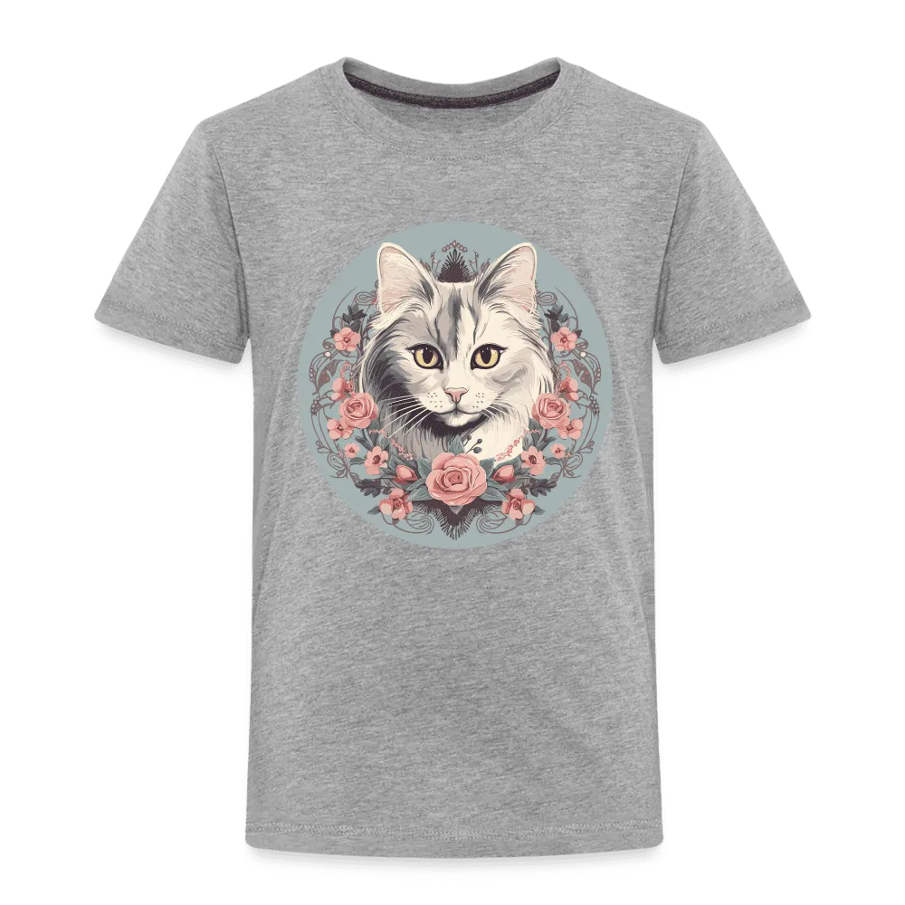 Kinder T-Shirt mit Katzenmotiv "Romantic Cat"