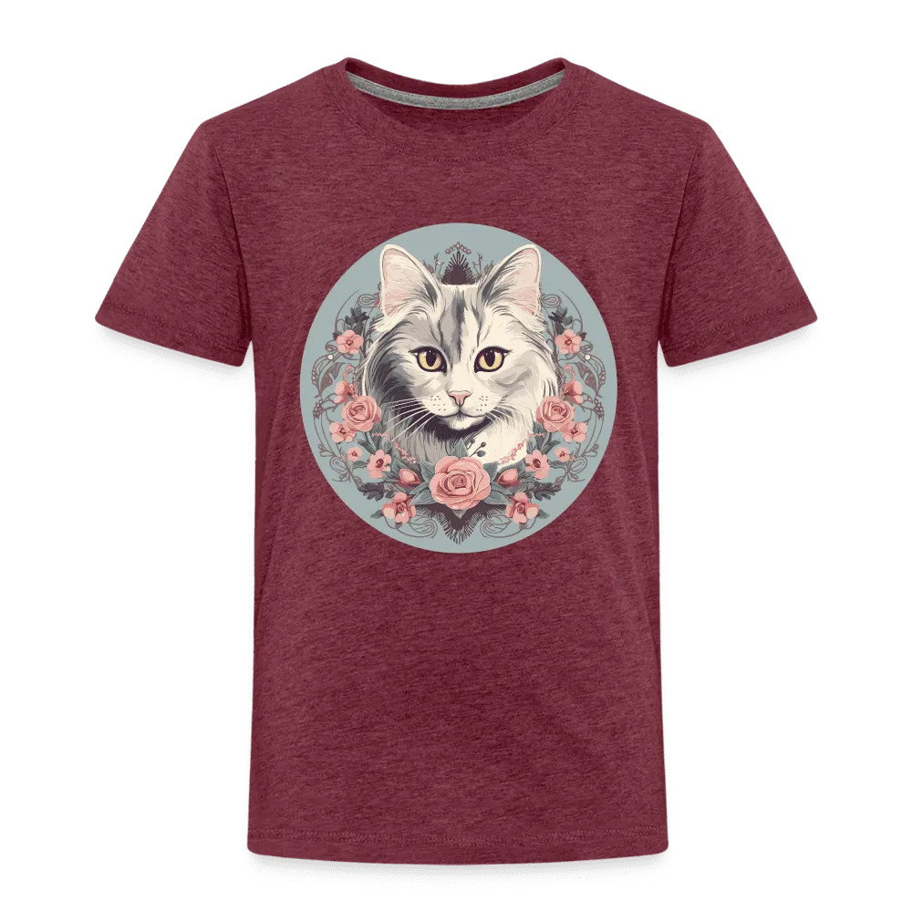 Kinder T-Shirt mit Katzenmotiv "Romantic Cat"