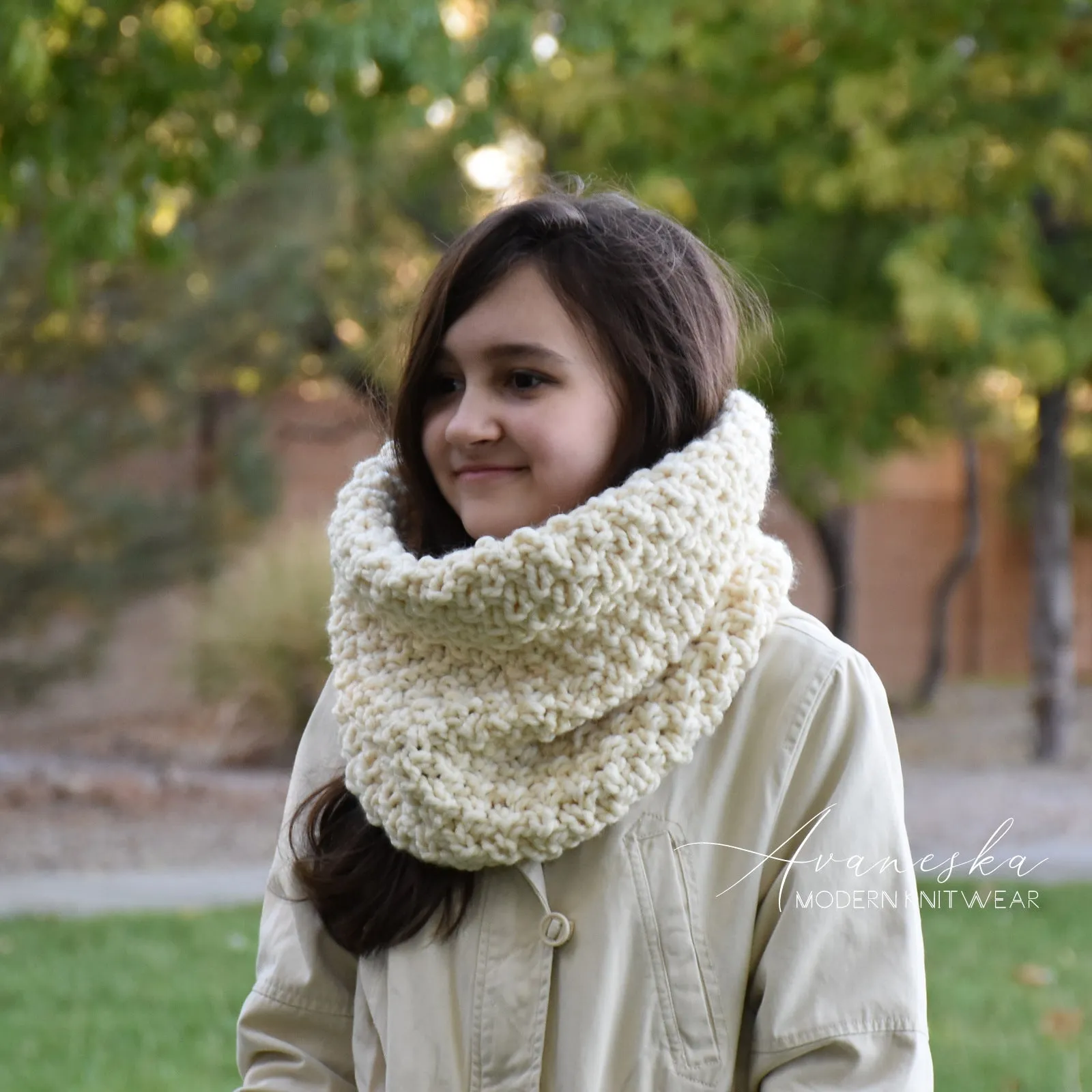 Knit Chunky Scarf | THE SEATTLE