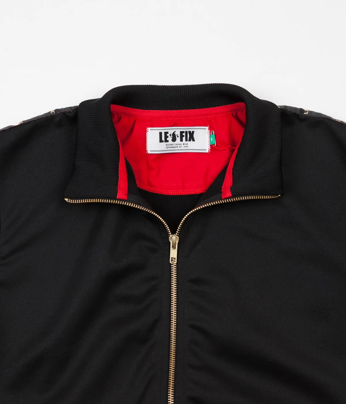 Le Fix LF Tape Tracksuit Jacket - Black