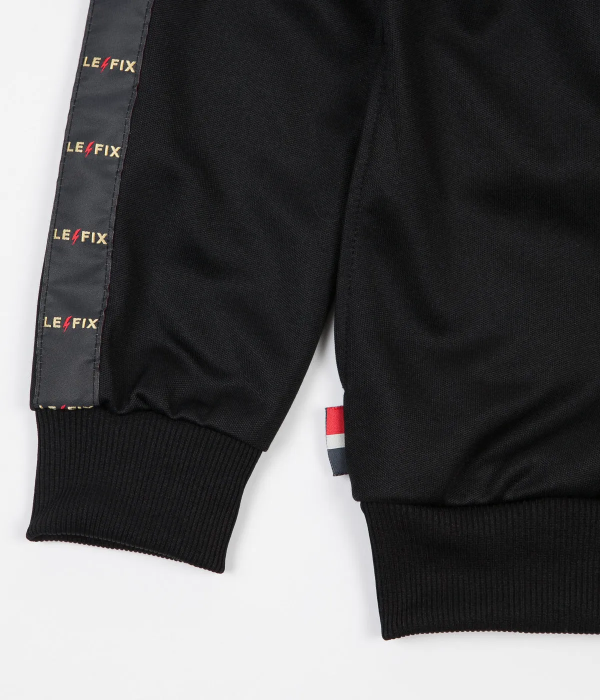 Le Fix LF Tape Tracksuit Jacket - Black