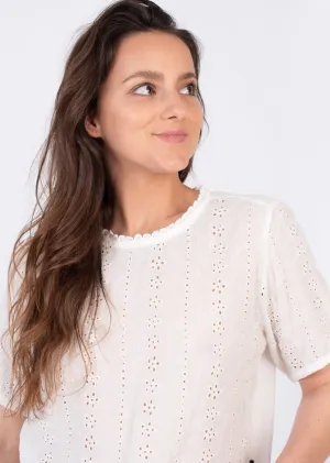 Leonor Broderie Anglaise T-Shirt