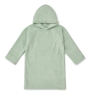 Liewood Emilia Bathrobe Poncho | Dusty Mint