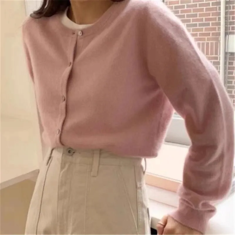 Long Sleeve Cashmere Wool Winter Sweater