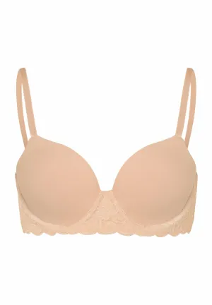 Luxury Moments Lace T-Shirt Bra | Beige 71503-274