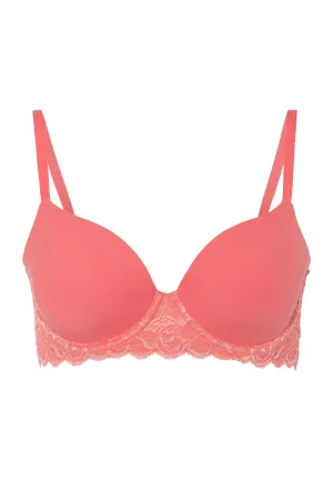 Luxury Moments Lace T-Shirt Bra | Porcelain Rose 71503-2309