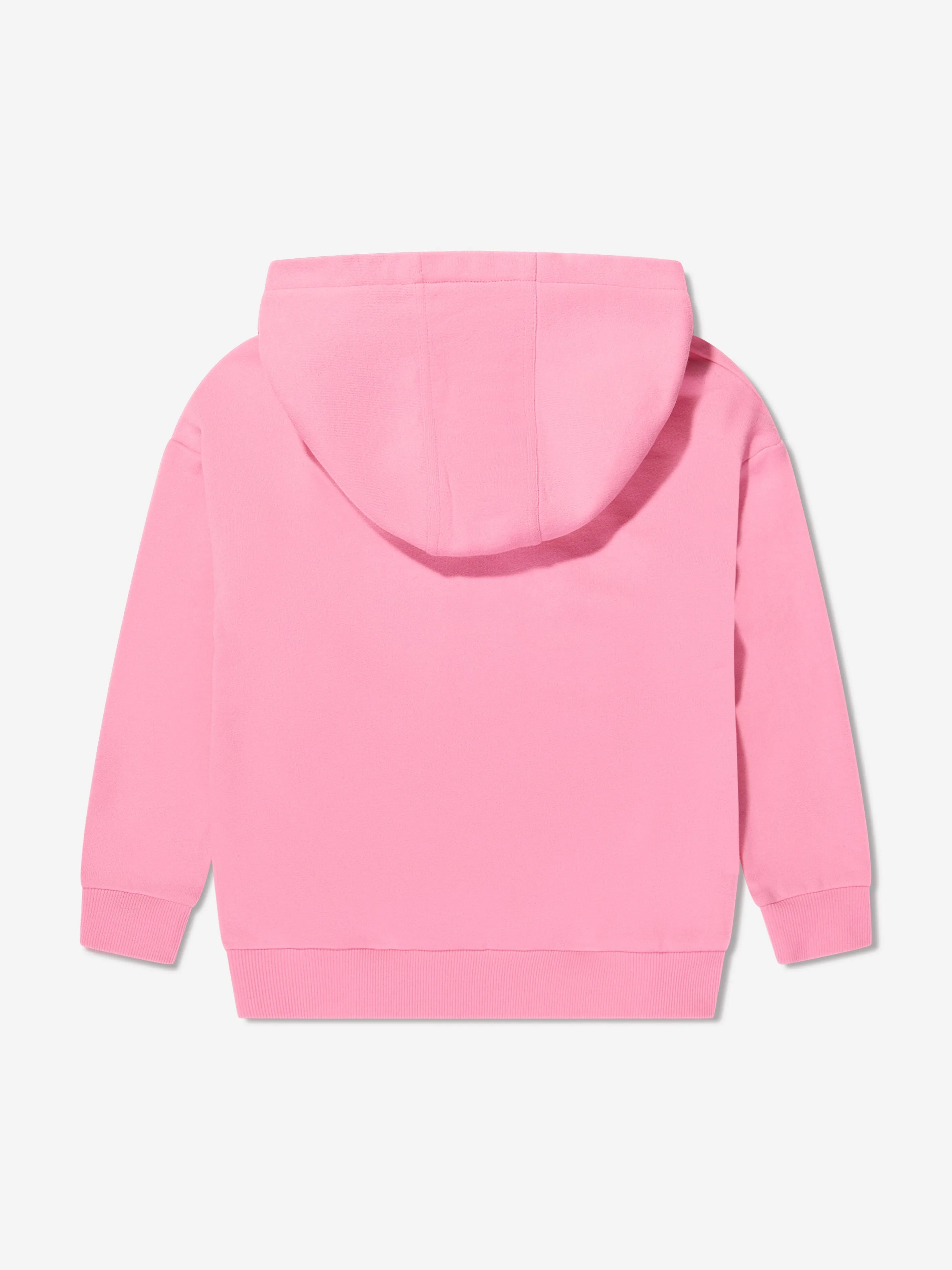 MARC JACOBS Girls Quilted Pocket Hoodie in Pink