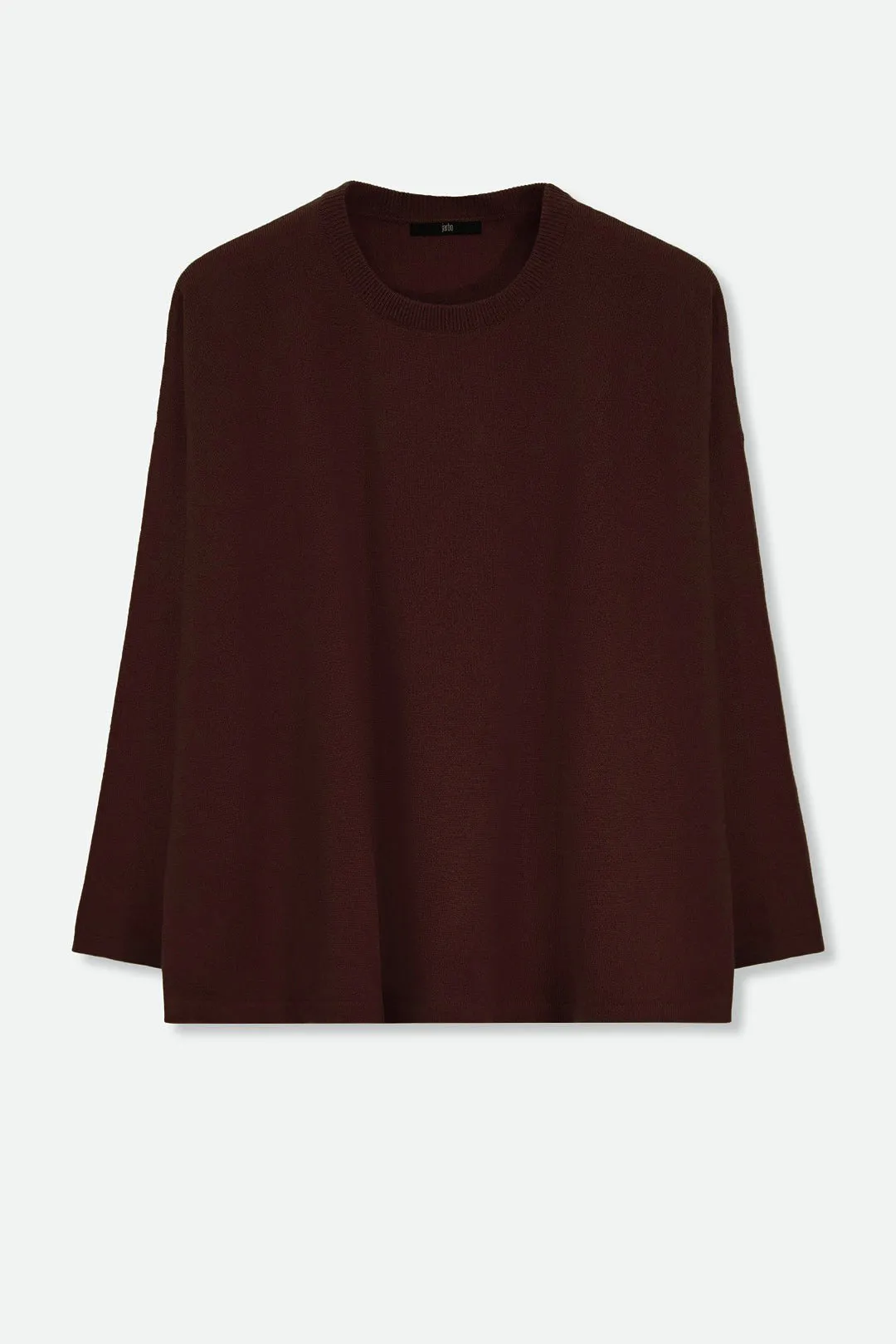 MARLOW OVERSIZED BOXY CREW IN CASHMERE BLEND