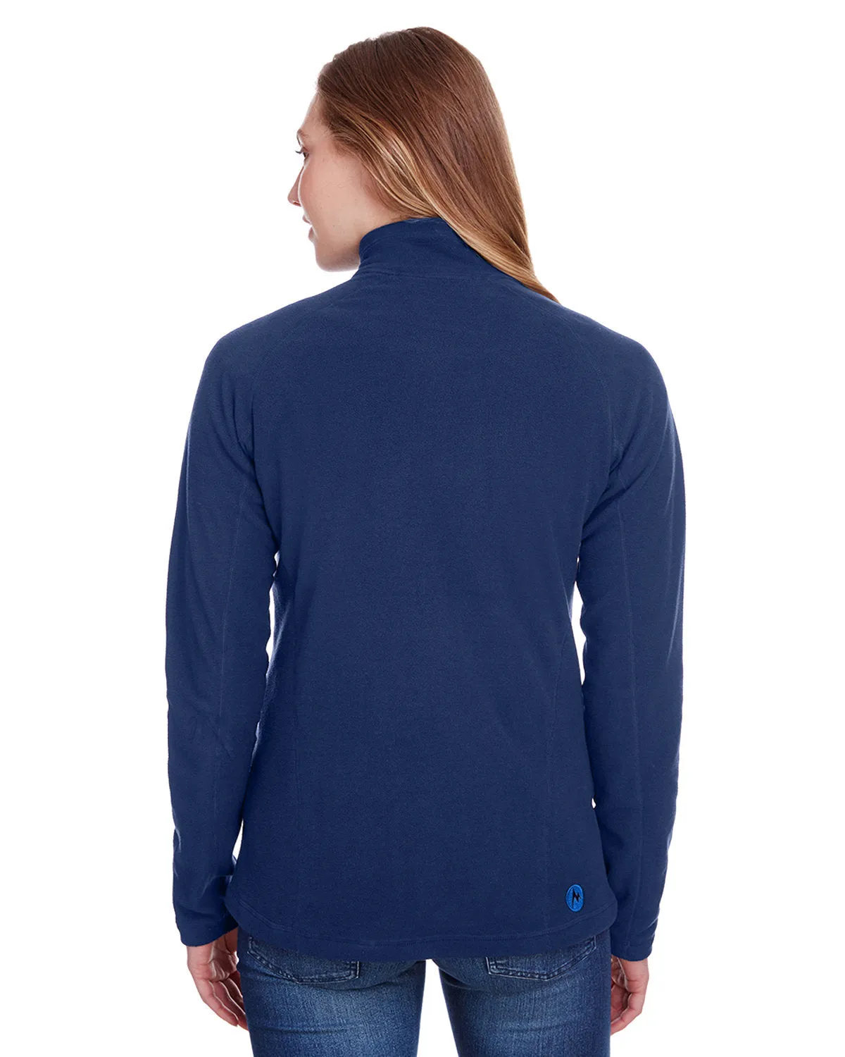 Marmot Ladies Rocklin Fleece Custom Half Zips, Artic Navy