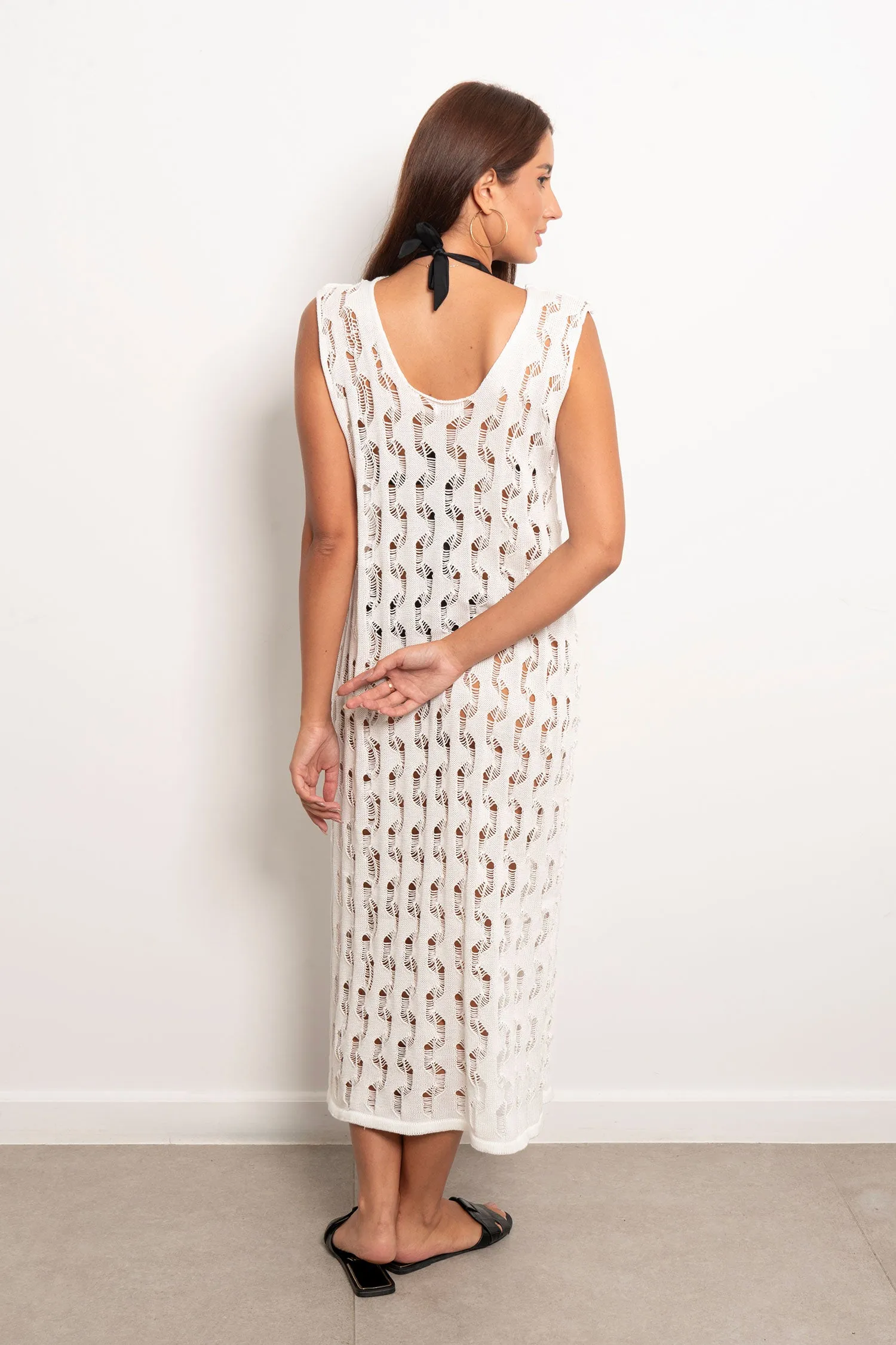 Maxi Knit Beach Dress - Zola