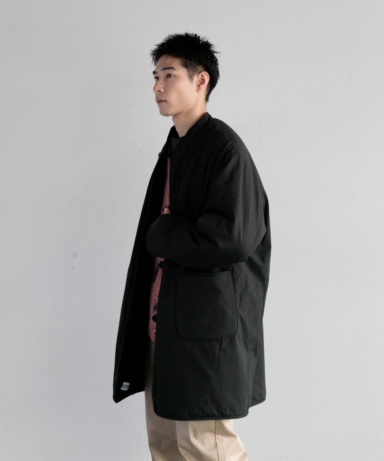 【MEN】ARMY TWILL BROKEN TWILL REVERSIBLE COAT