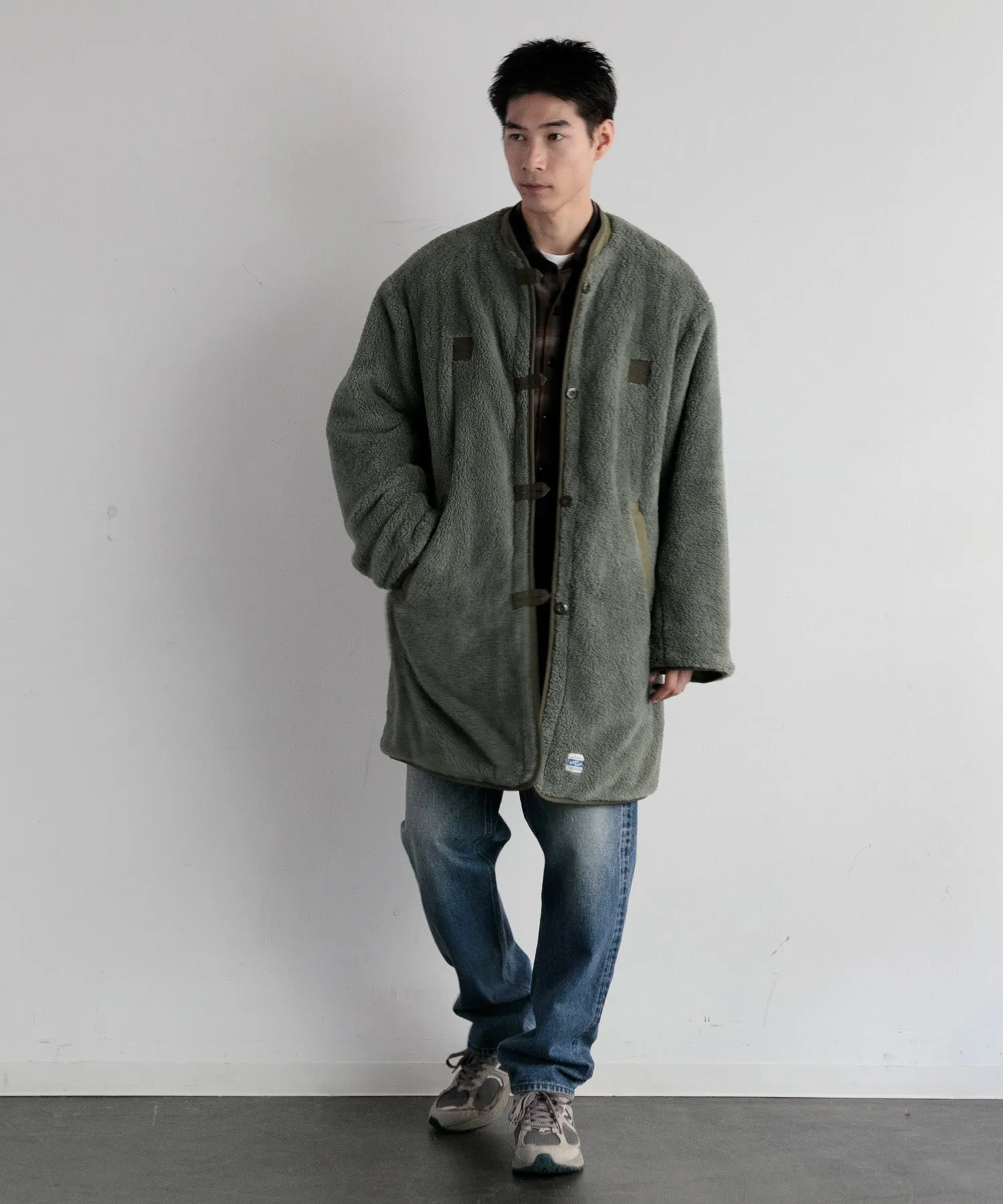 【MEN】ARMY TWILL BROKEN TWILL REVERSIBLE COAT