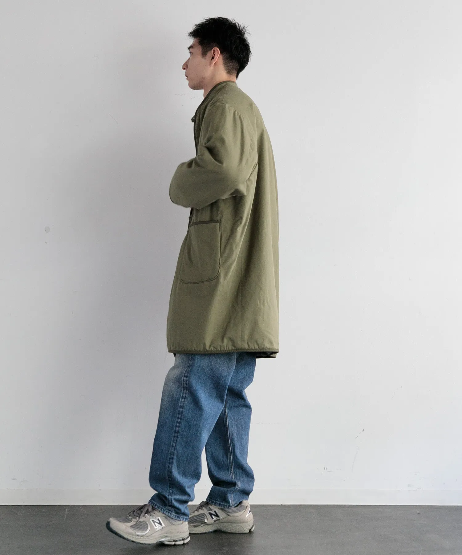 【MEN】ARMY TWILL BROKEN TWILL REVERSIBLE COAT