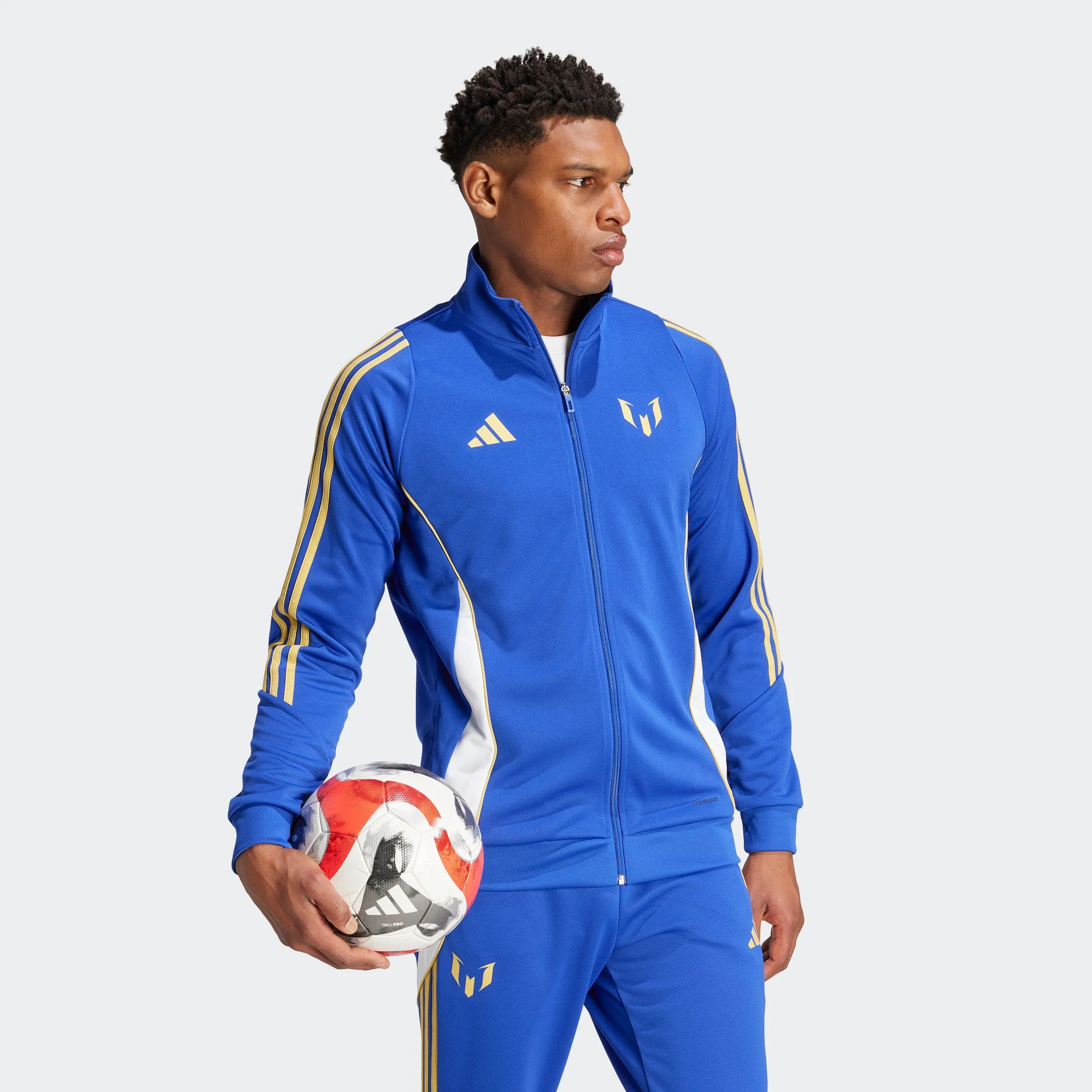 Men's adidas Pitch 2 Street Messi Track Top