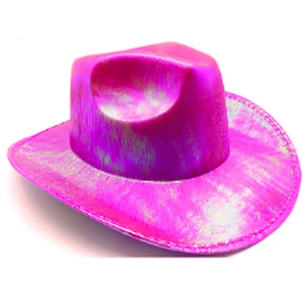 Metallic Hot Pink Cowboy/Cowgirl Hat