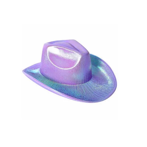 Metallic Purple Cowboy/Cowgirl Hat