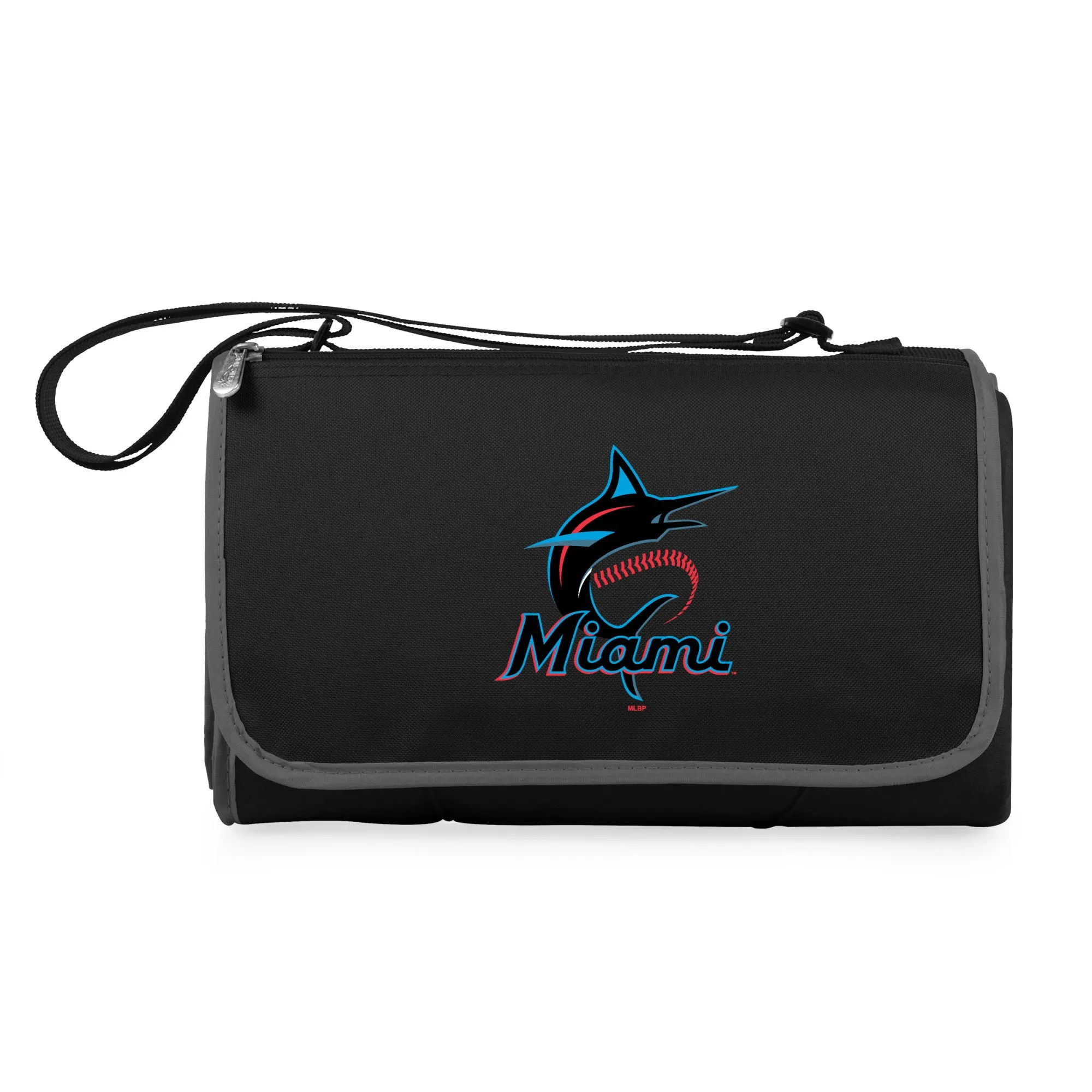 Miami Marlins - Blanket Tote Outdoor Picnic Blanket