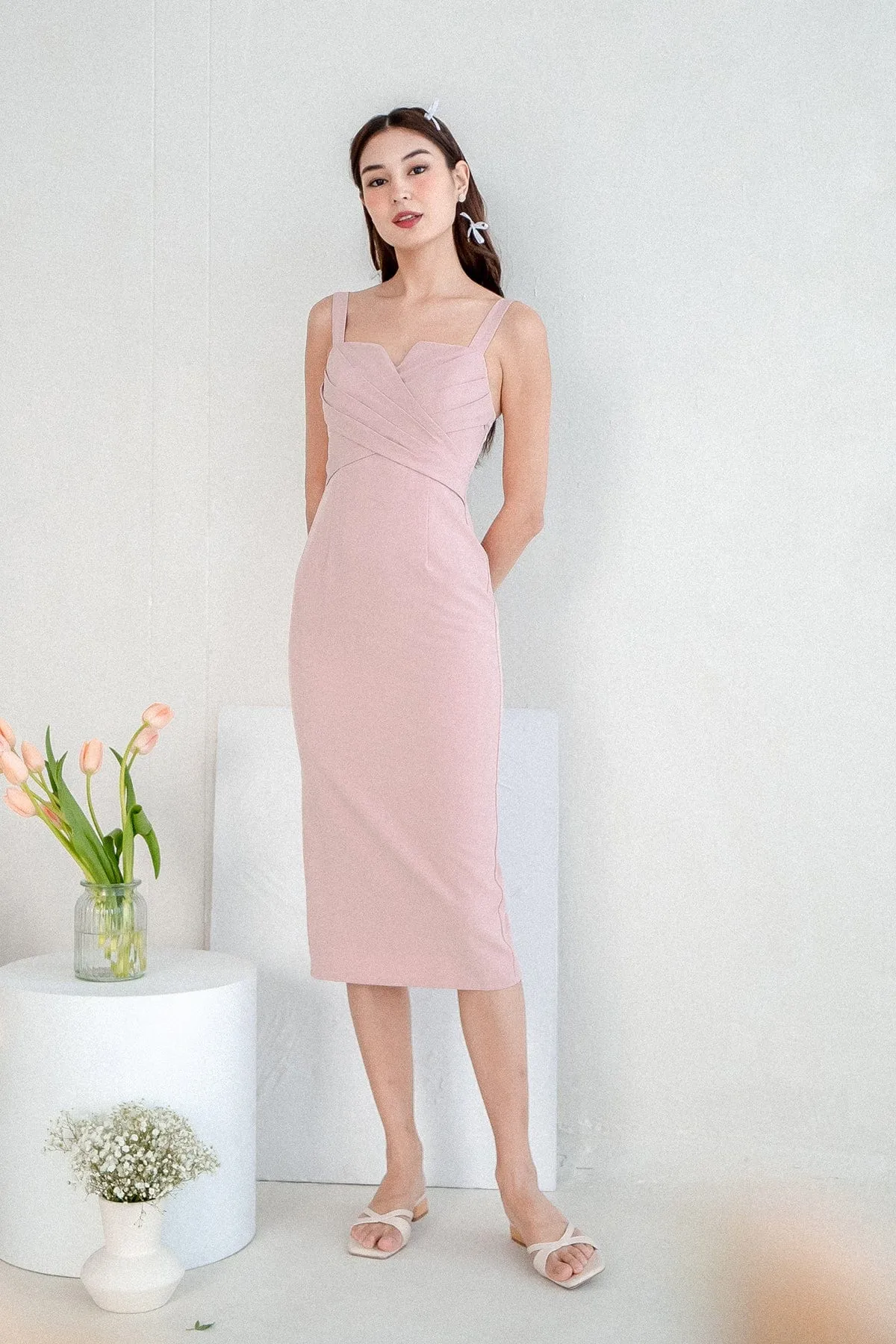 MIDDLETON WORK DRESS IN PINK