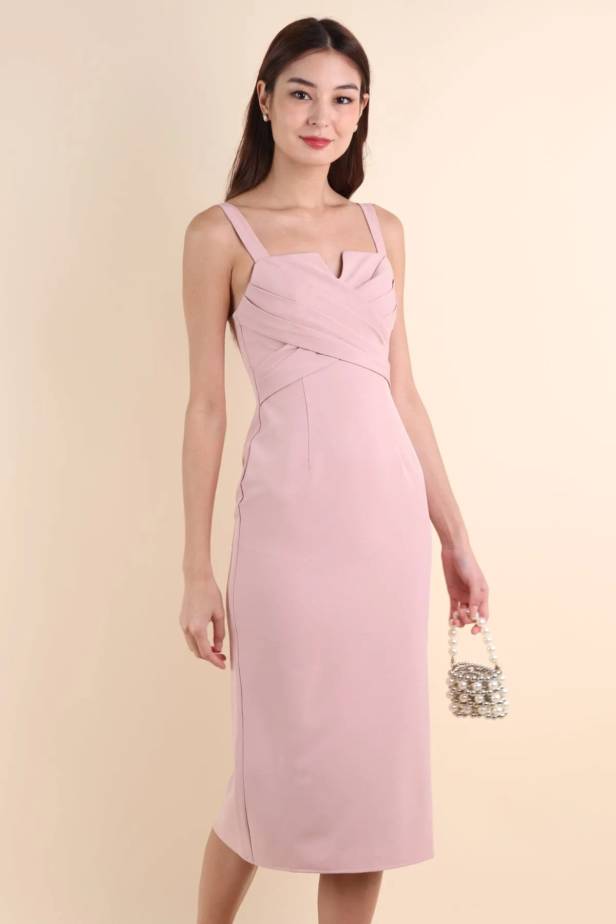 MIDDLETON WORK DRESS IN PINK