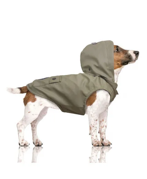 Milk & Pepper Babord khaki raincoat