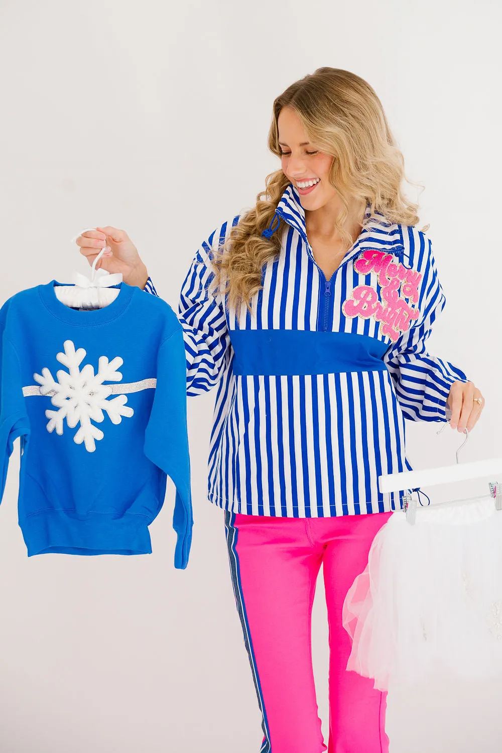 MINI KIDS SNOWFLAKE PULLOVER