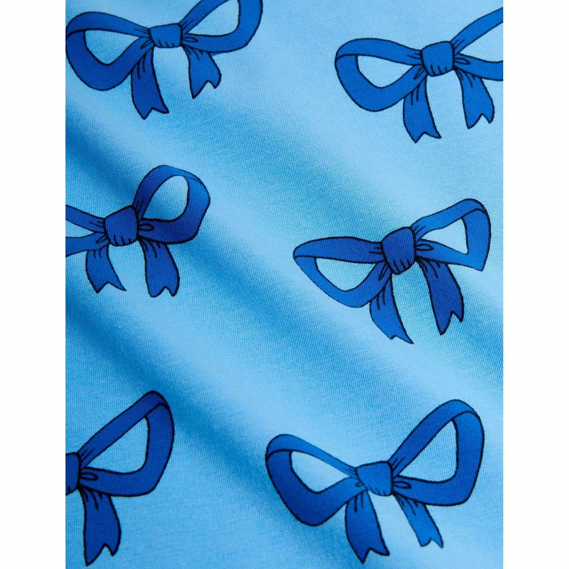 Mini Rodini - Bow leggings - blue