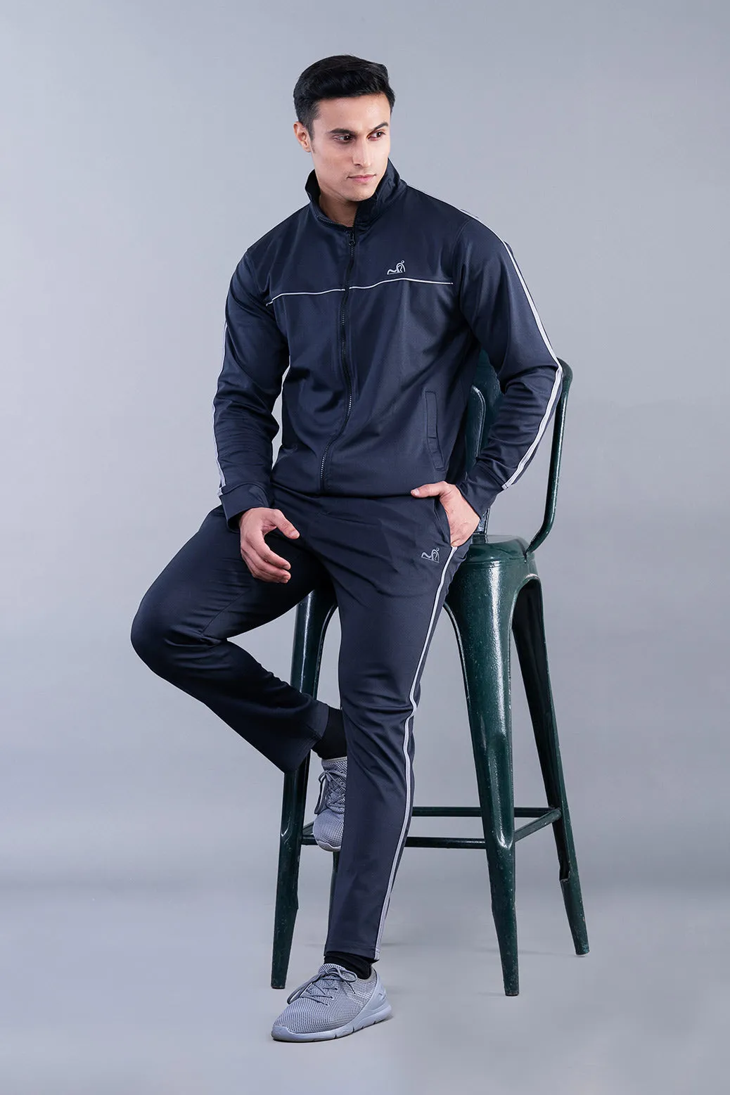 MINIMAL BUZZ ACTIVE LIFESTYLE TRACKSUIT -DARK GREY