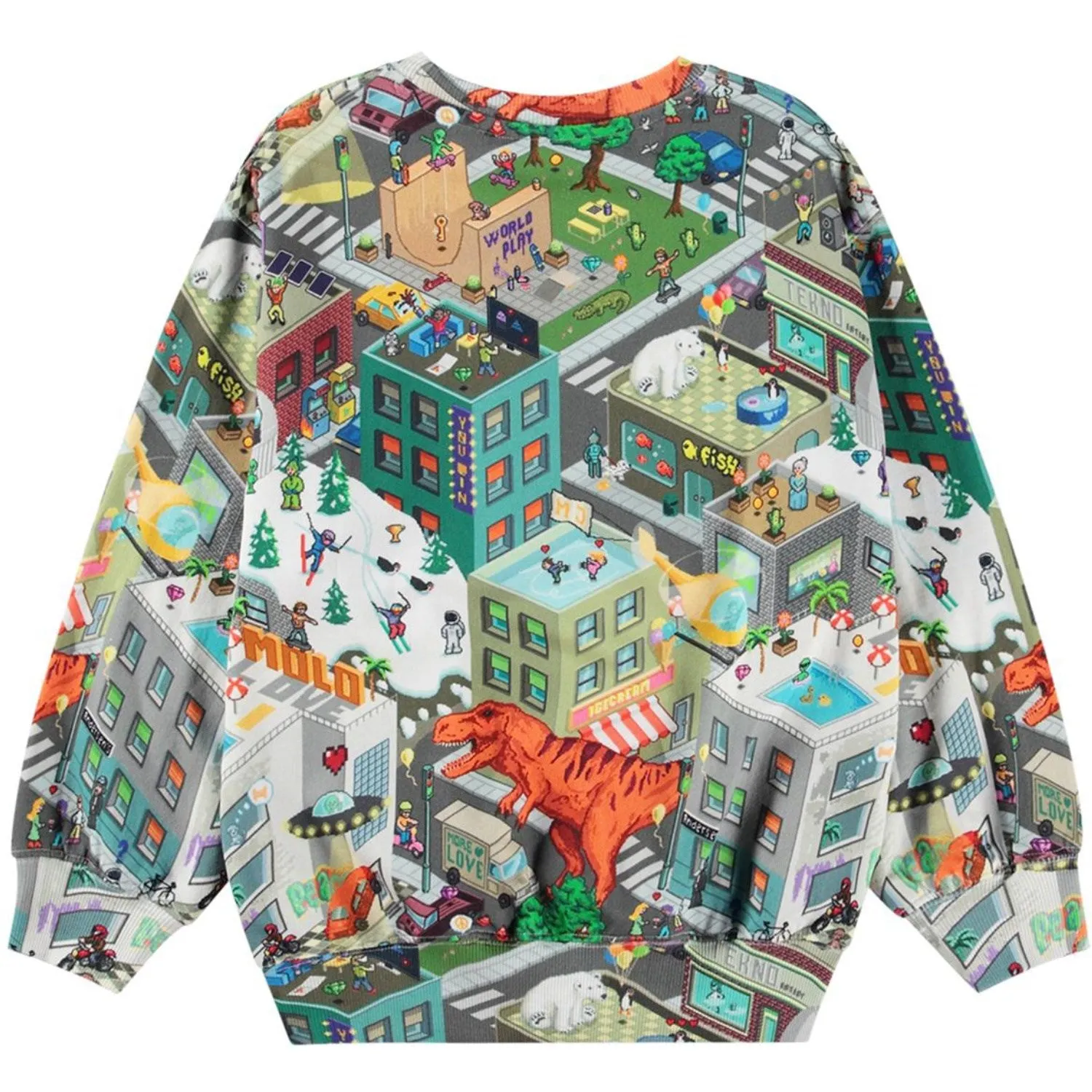 Molo Pixelhagen Monti Crewneck