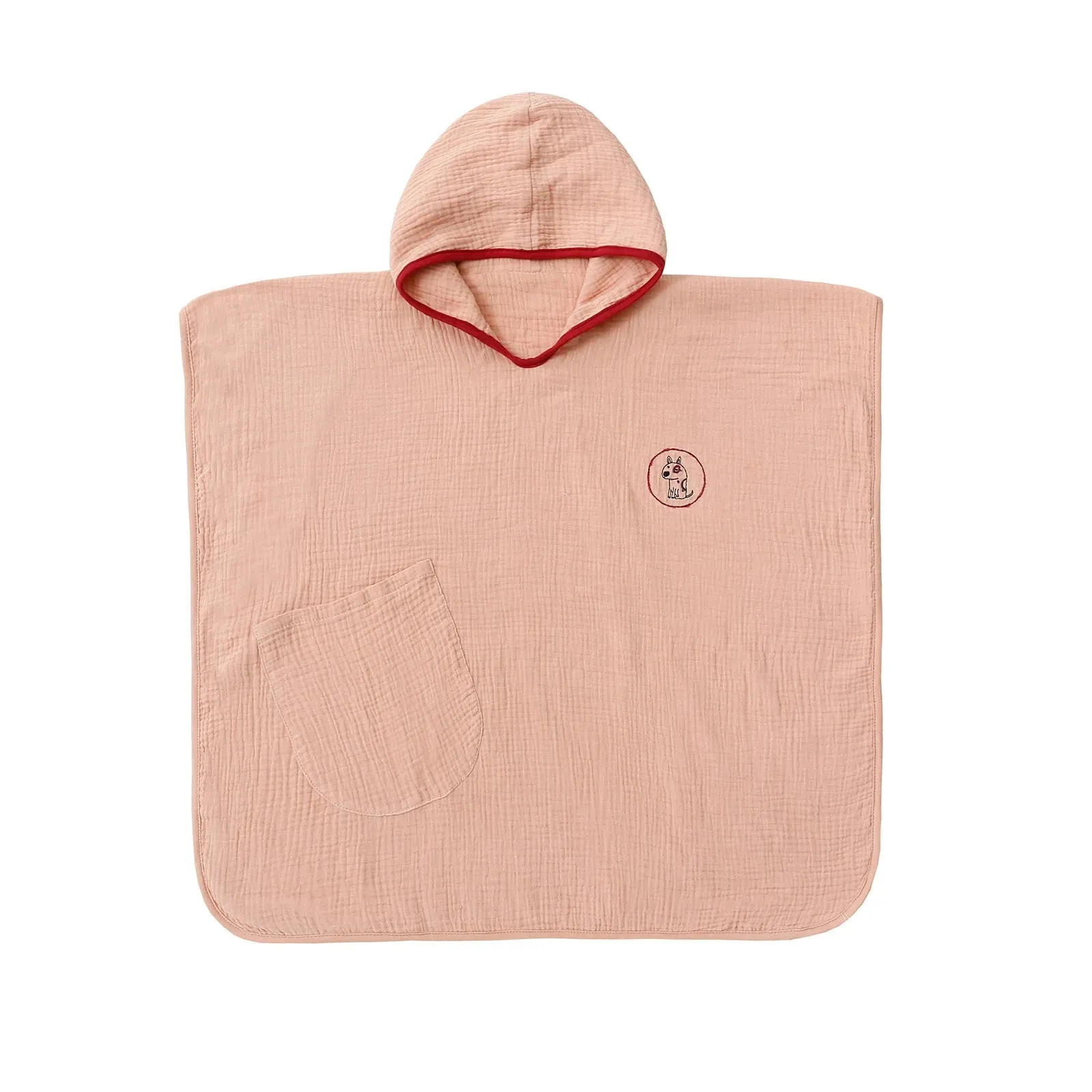 Muslin Baby Hooded Poncho Towel Children's Hooded Bath Towel Soft Kids Beach Bathing Stuff Infant Washcloth