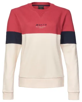 Musto Womens Marina Tri Colour Sweatshirt