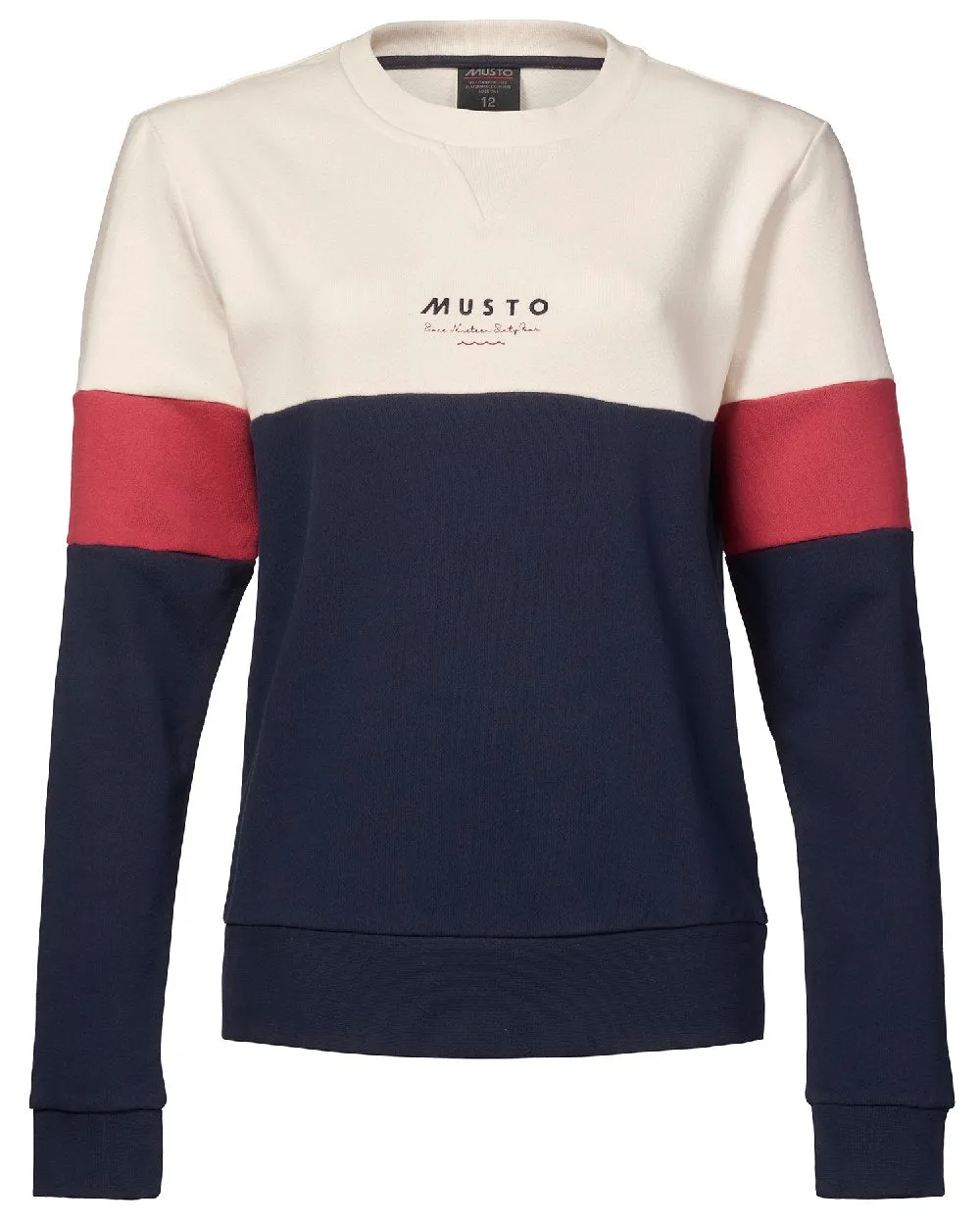 Musto Womens Marina Tri Colour Sweatshirt