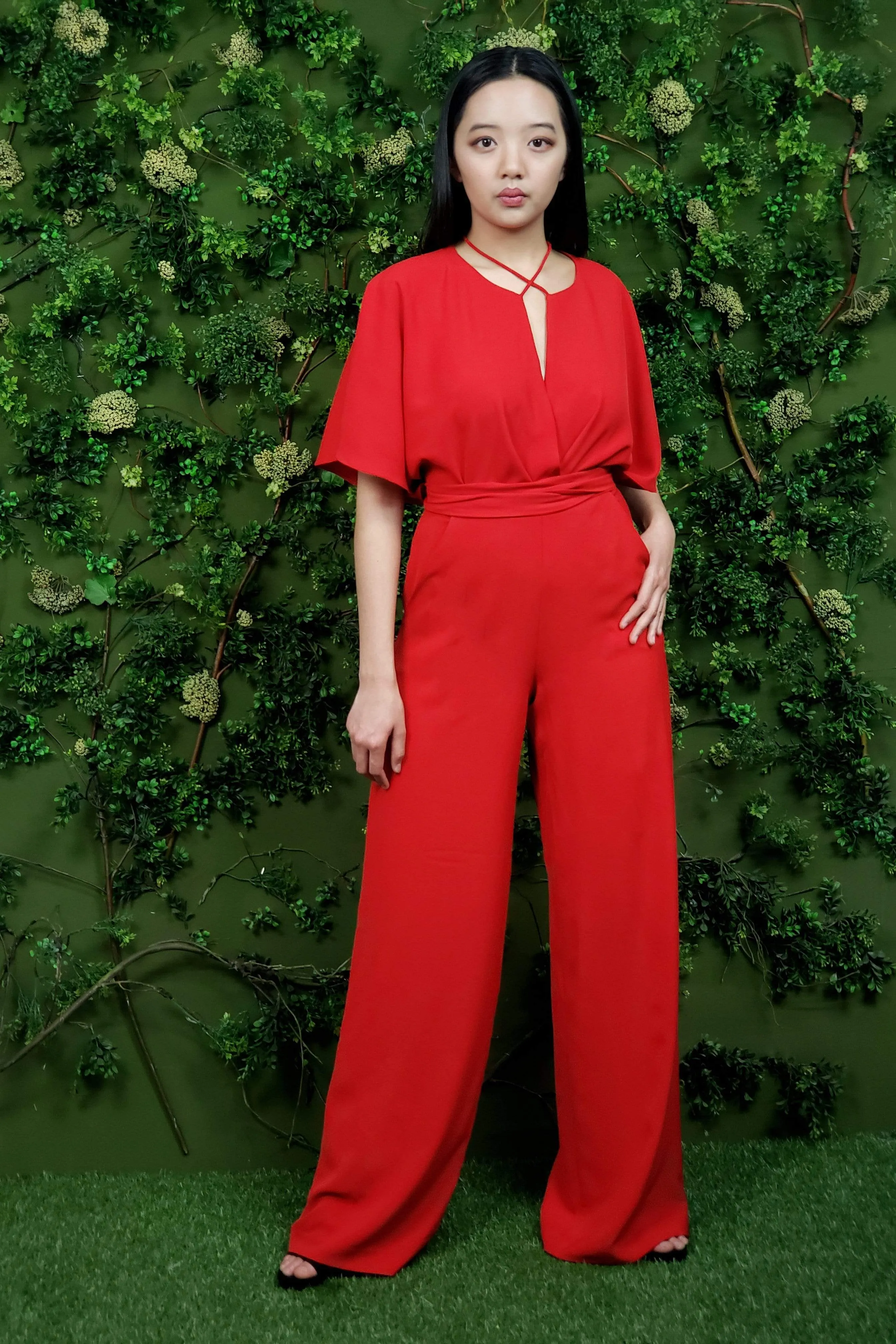 Necee Jumpsuit Red