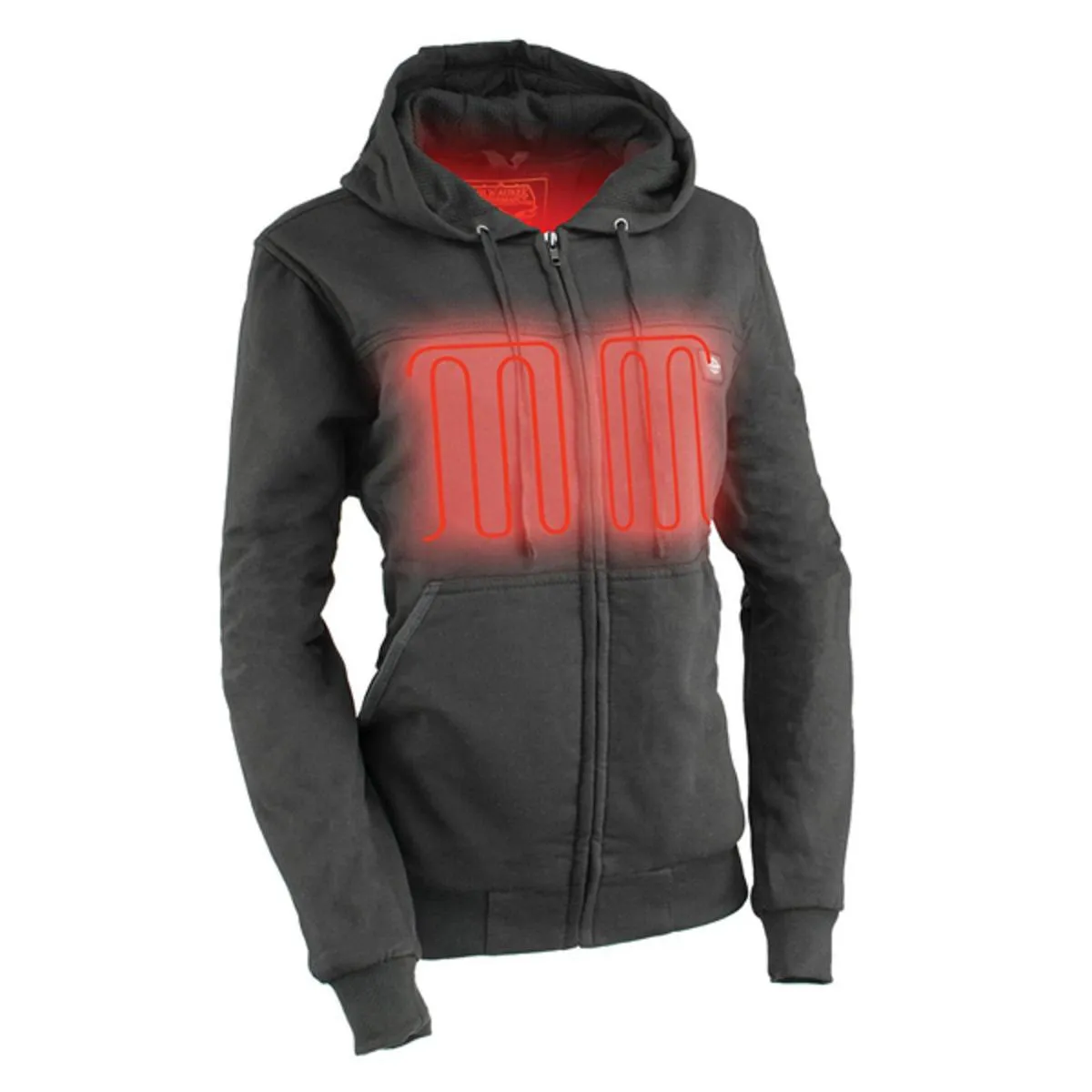 NexGen 7.4V Women's Heated Hoodie with Front & Back Heating Elements