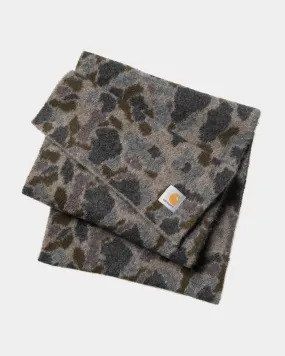 Palmer Scarf | Grey Camo Duck Jacquard