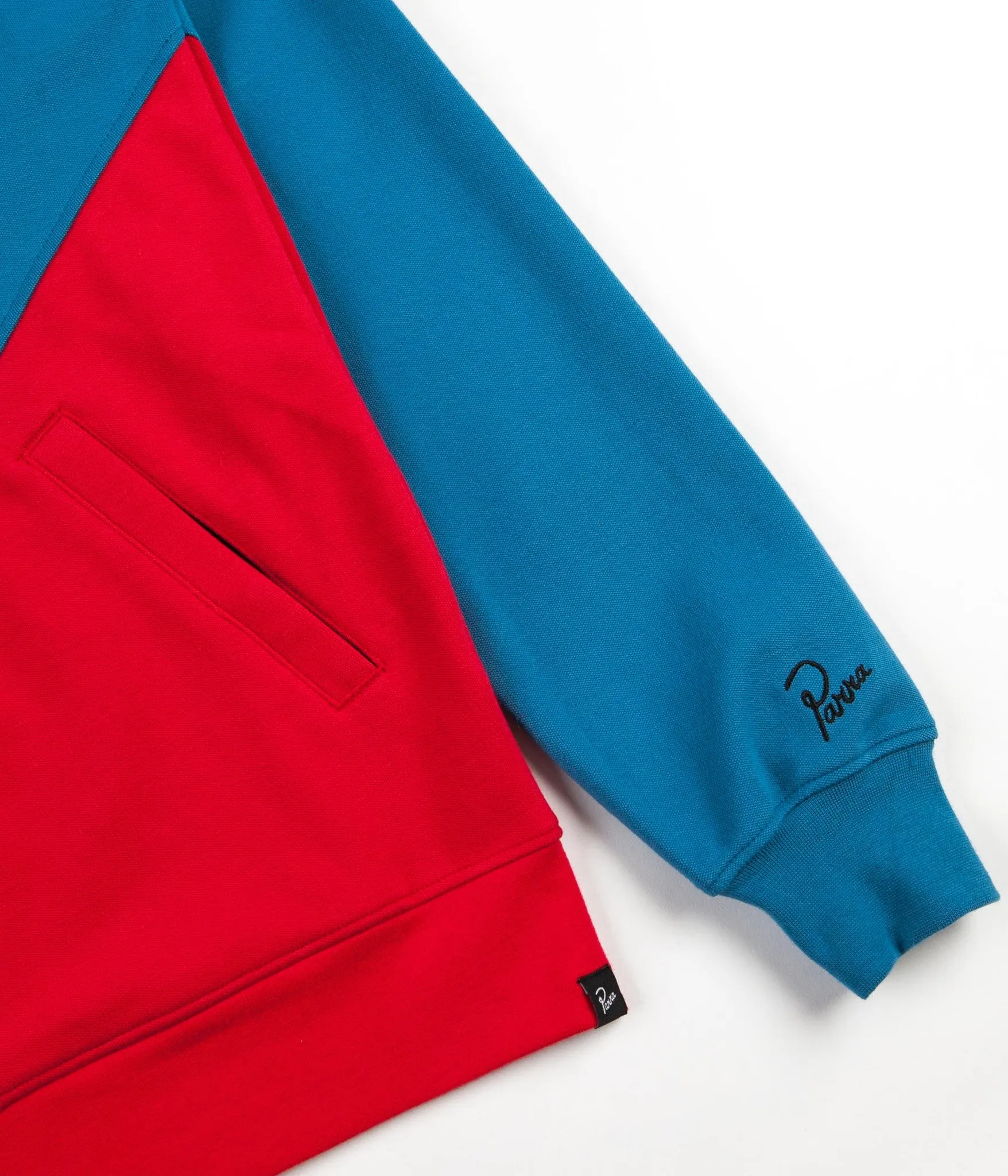 Parra Succes Track Jacket - Black / Blue / Red