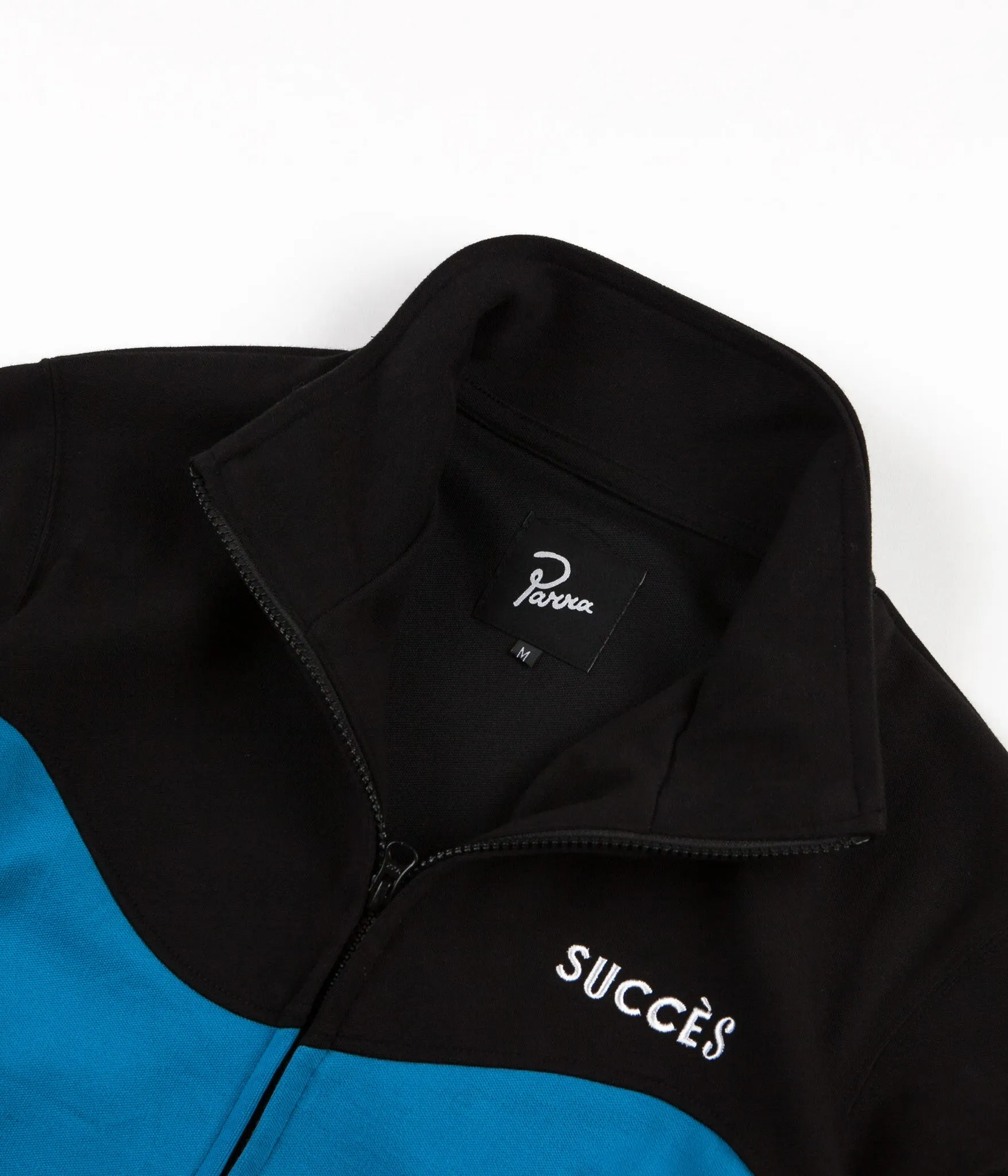 Parra Succes Track Jacket - Black / Blue / Red