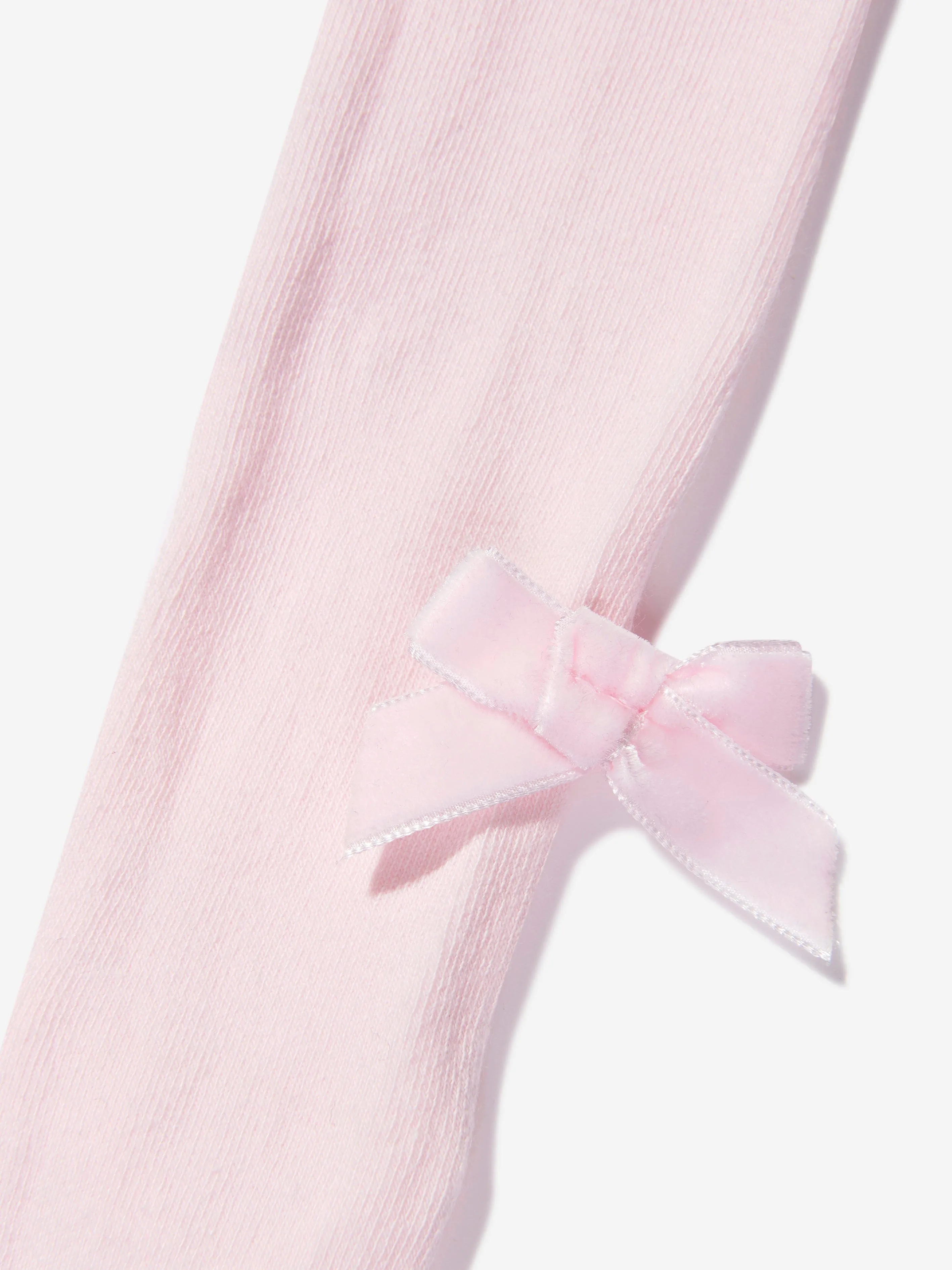 Patachou Girls Tights With Velvet Bow